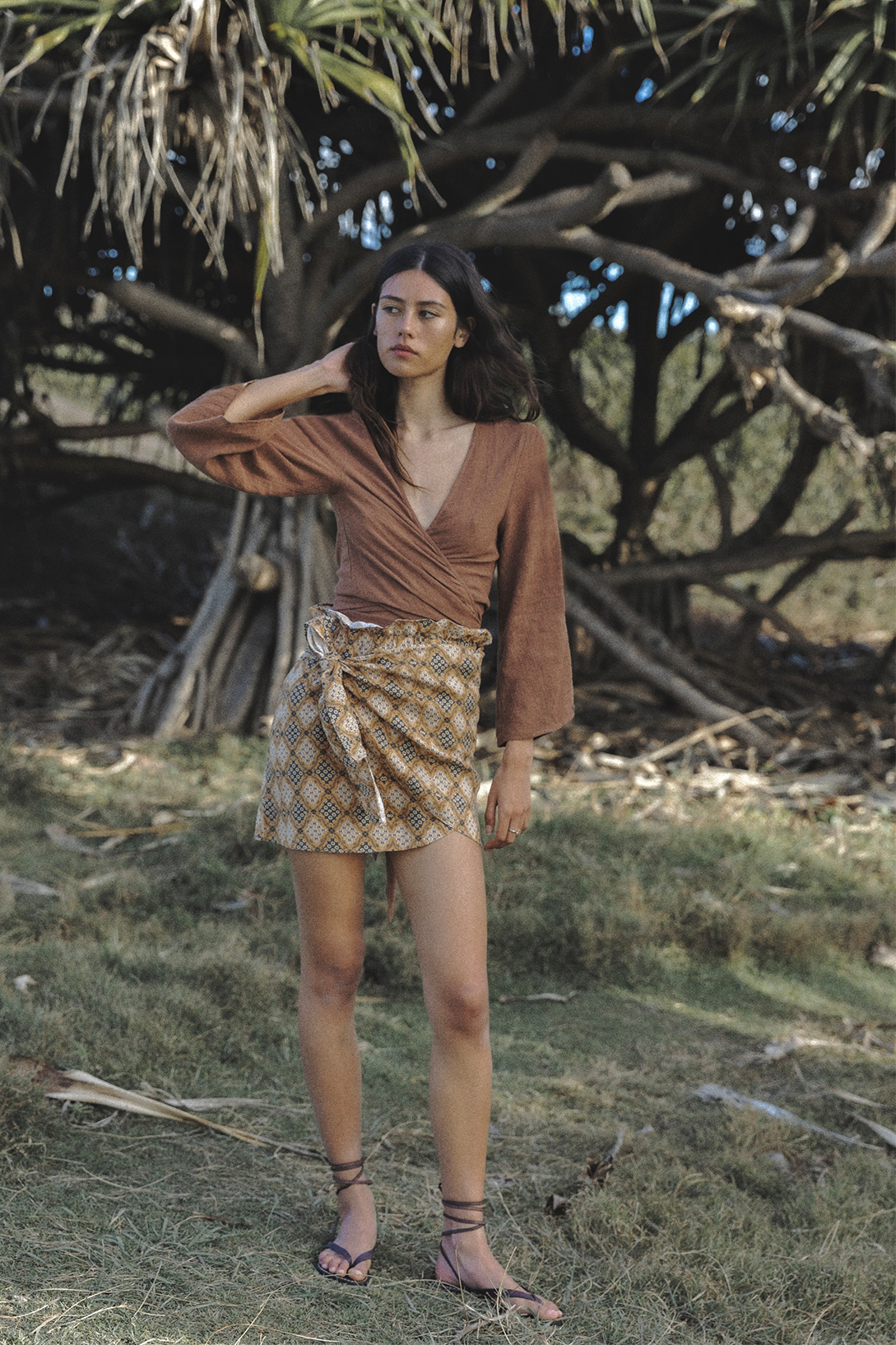 Vagabond Skirt ~ Batik