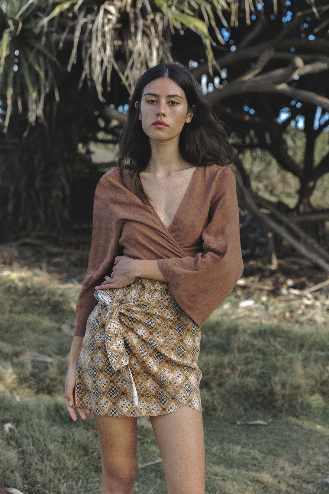 Vagabond Skirt ~ Batik