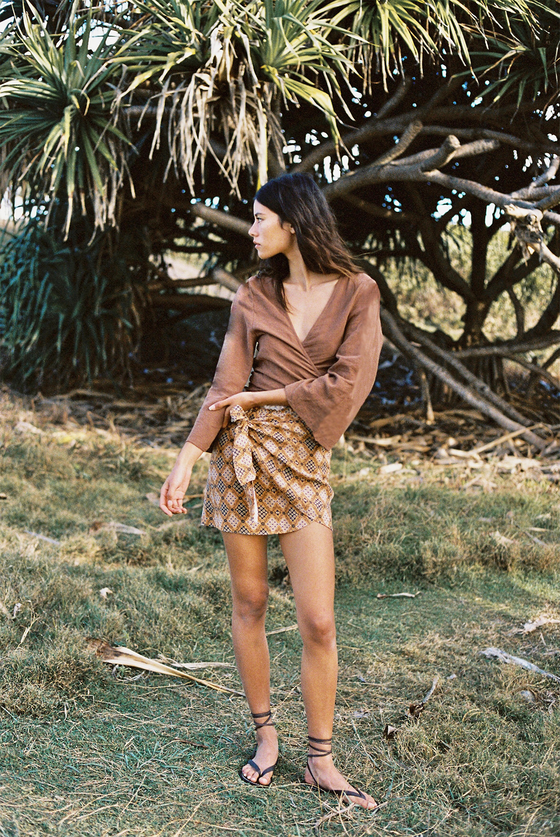 Vagabond Skirt ~ Batik