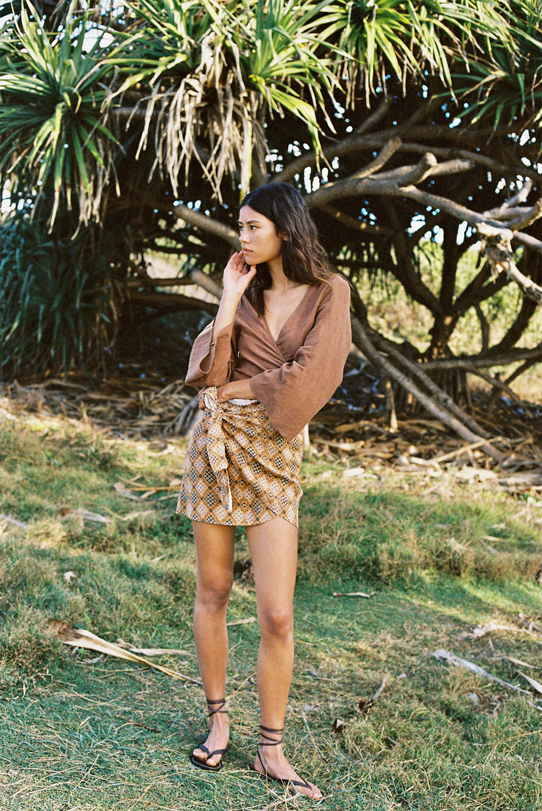 Vagabond Skirt ~ Batik