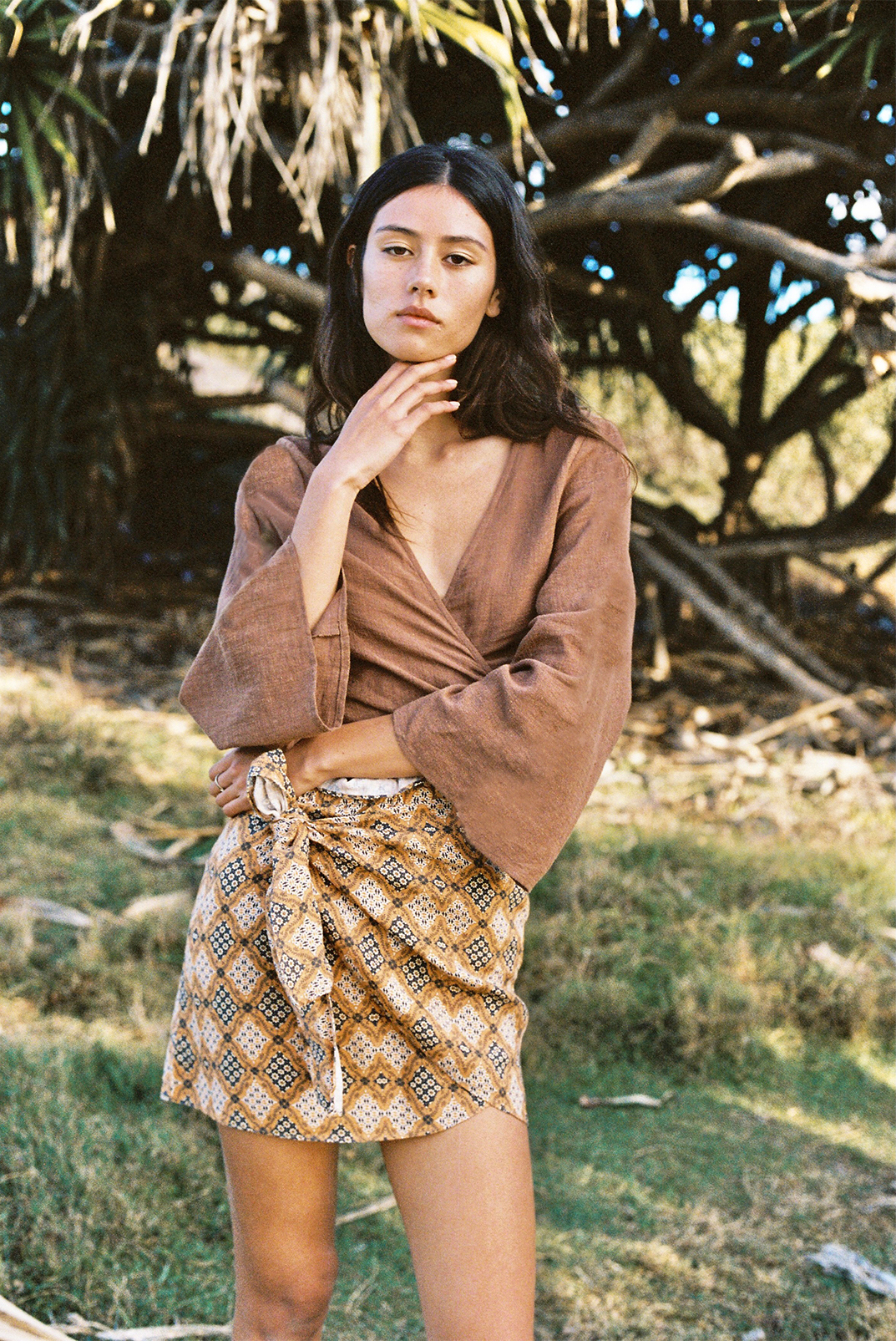 Vagabond Skirt ~ Batik