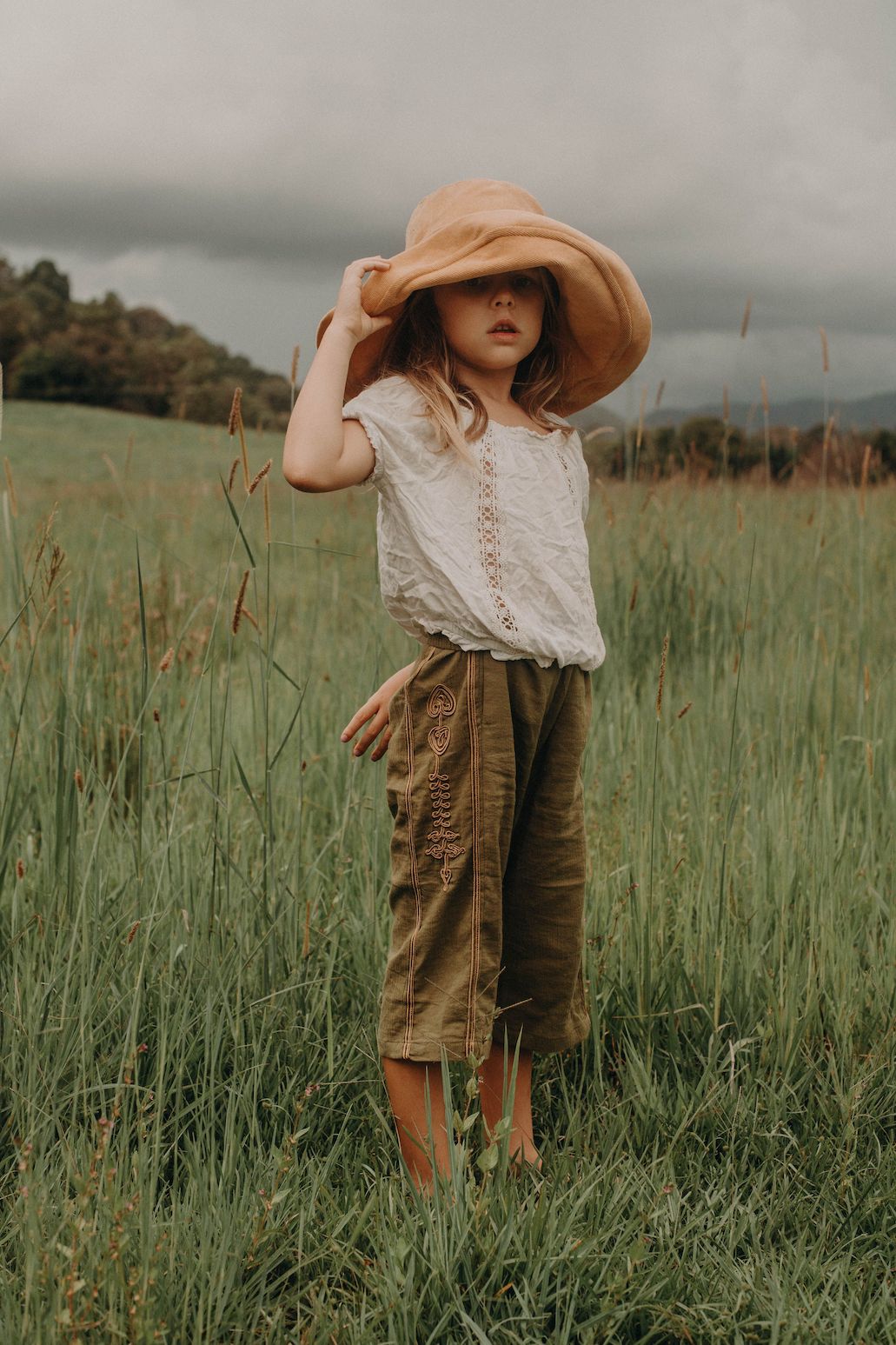 Children's Watchtower Pant ~ Moss