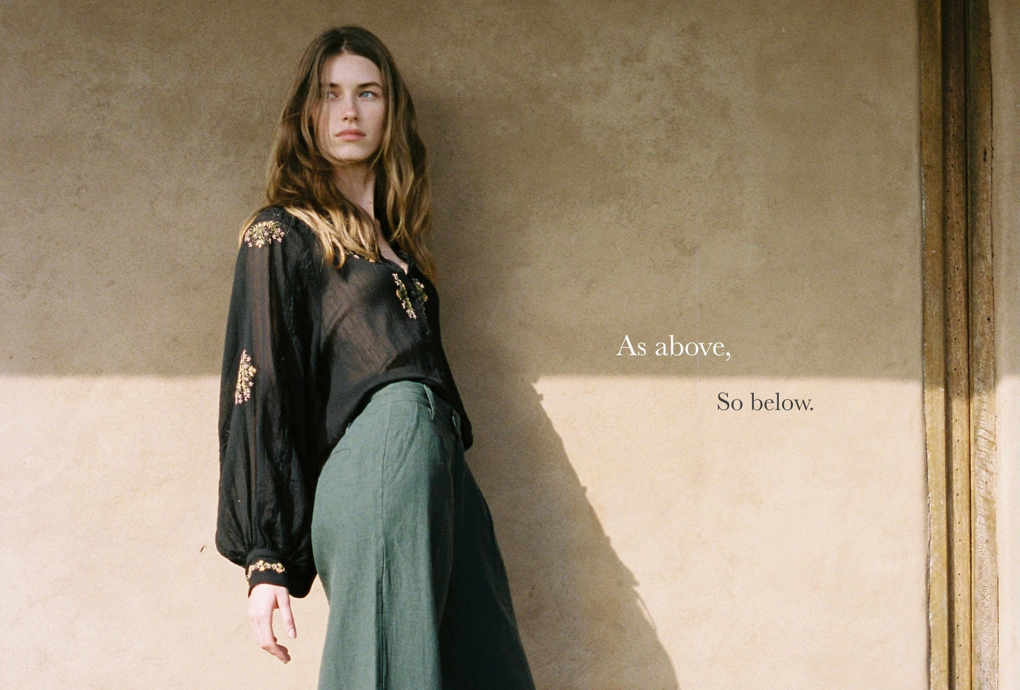 As above, So below.