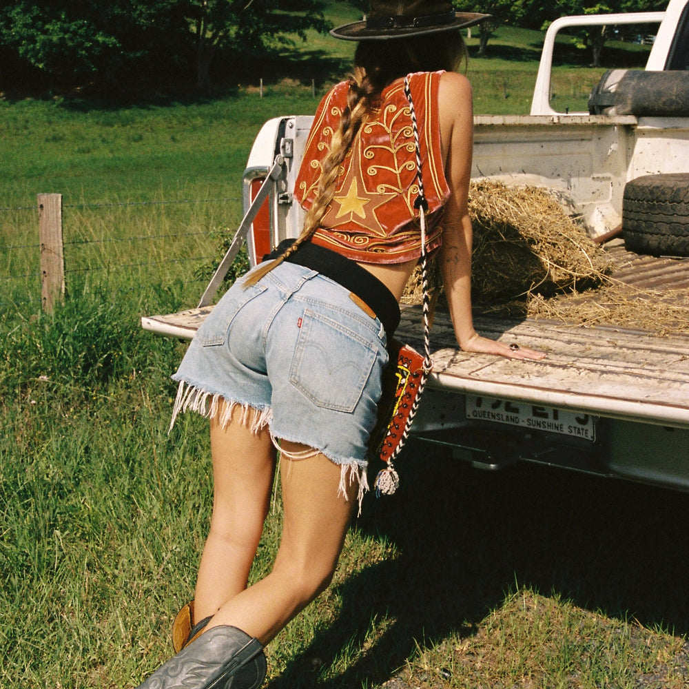 
                  
                    Lone Star Velvet Vest
                  
                