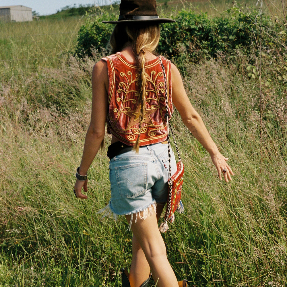 
                  
                    Lone Star Velvet Vest
                  
                