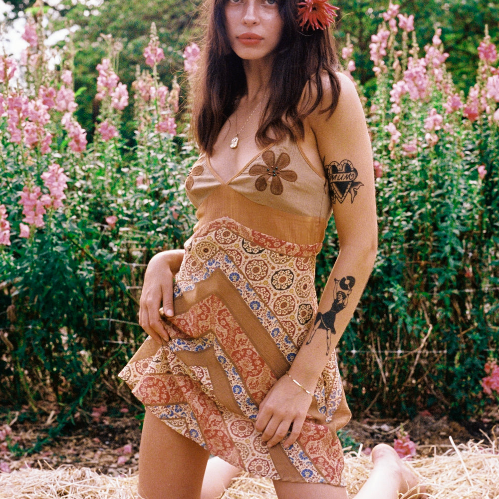 Planet Caravan Mini Dress ~ Delusion