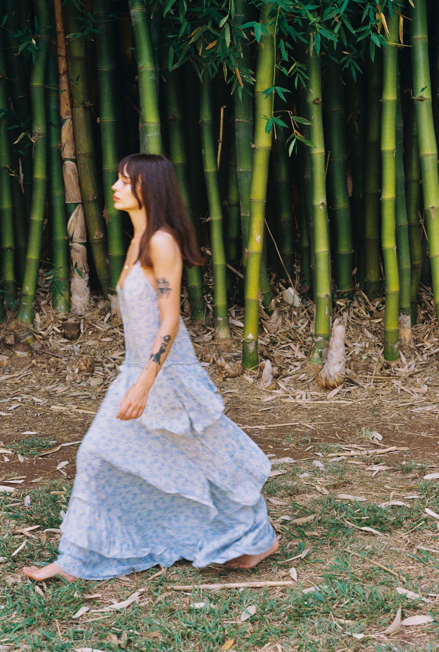 Bohemian Rhapsody Dress ~ Lilac Floral