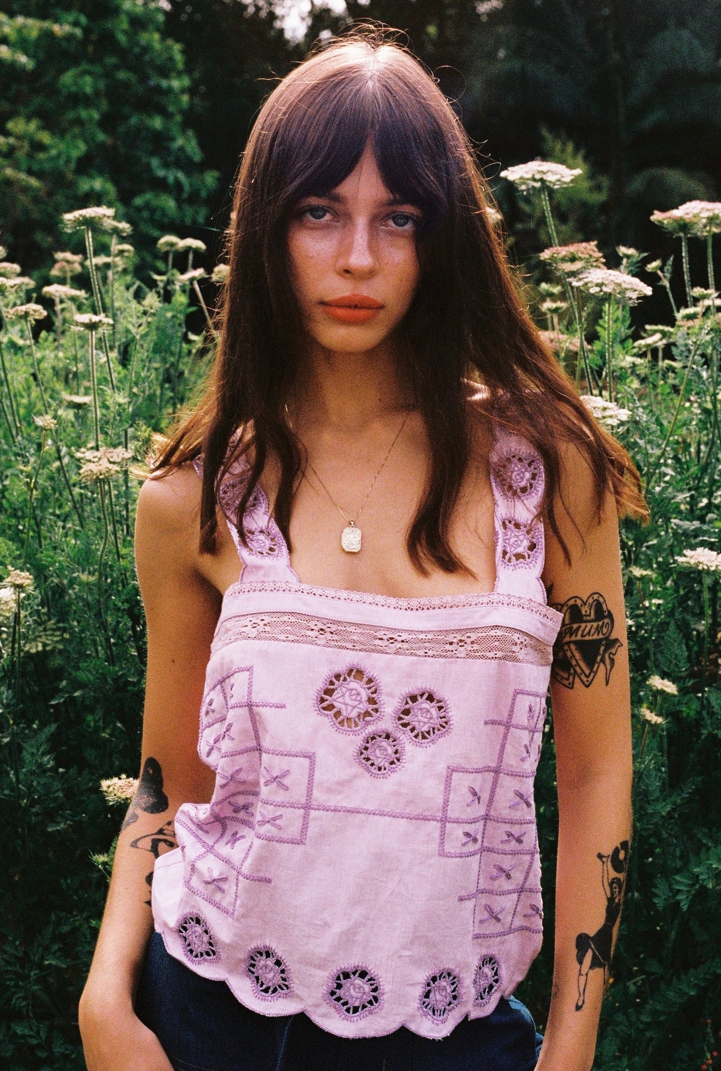 Sound of Silence Camisole ~ Jacaranda