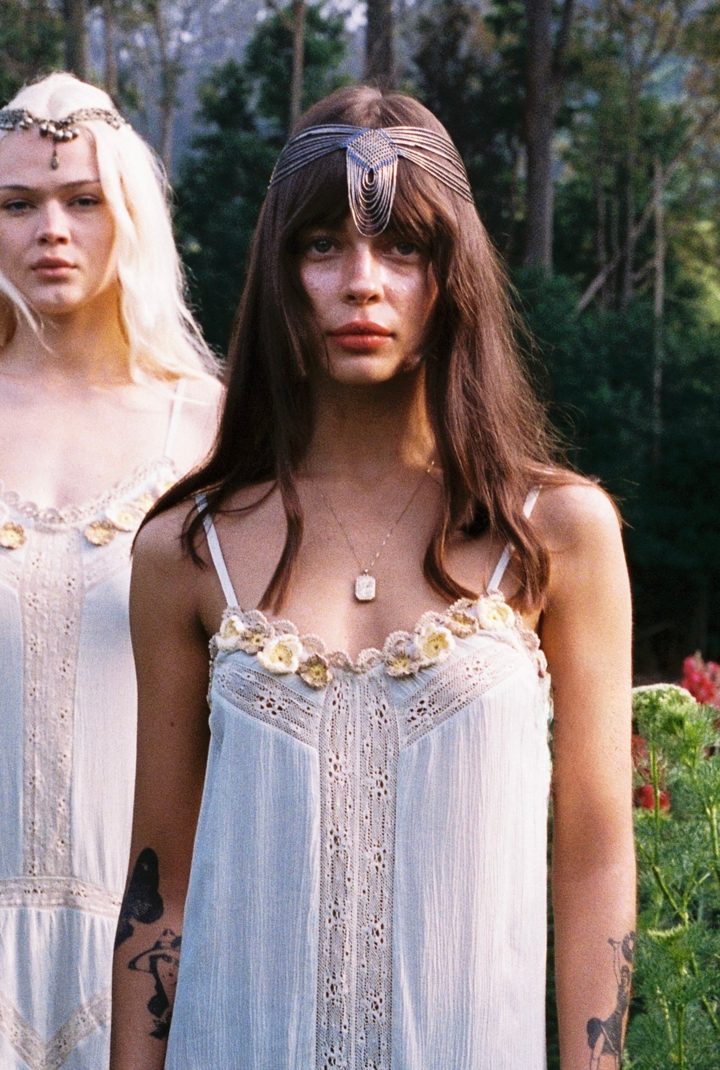 Fae Slip Dress ~ Baby blue