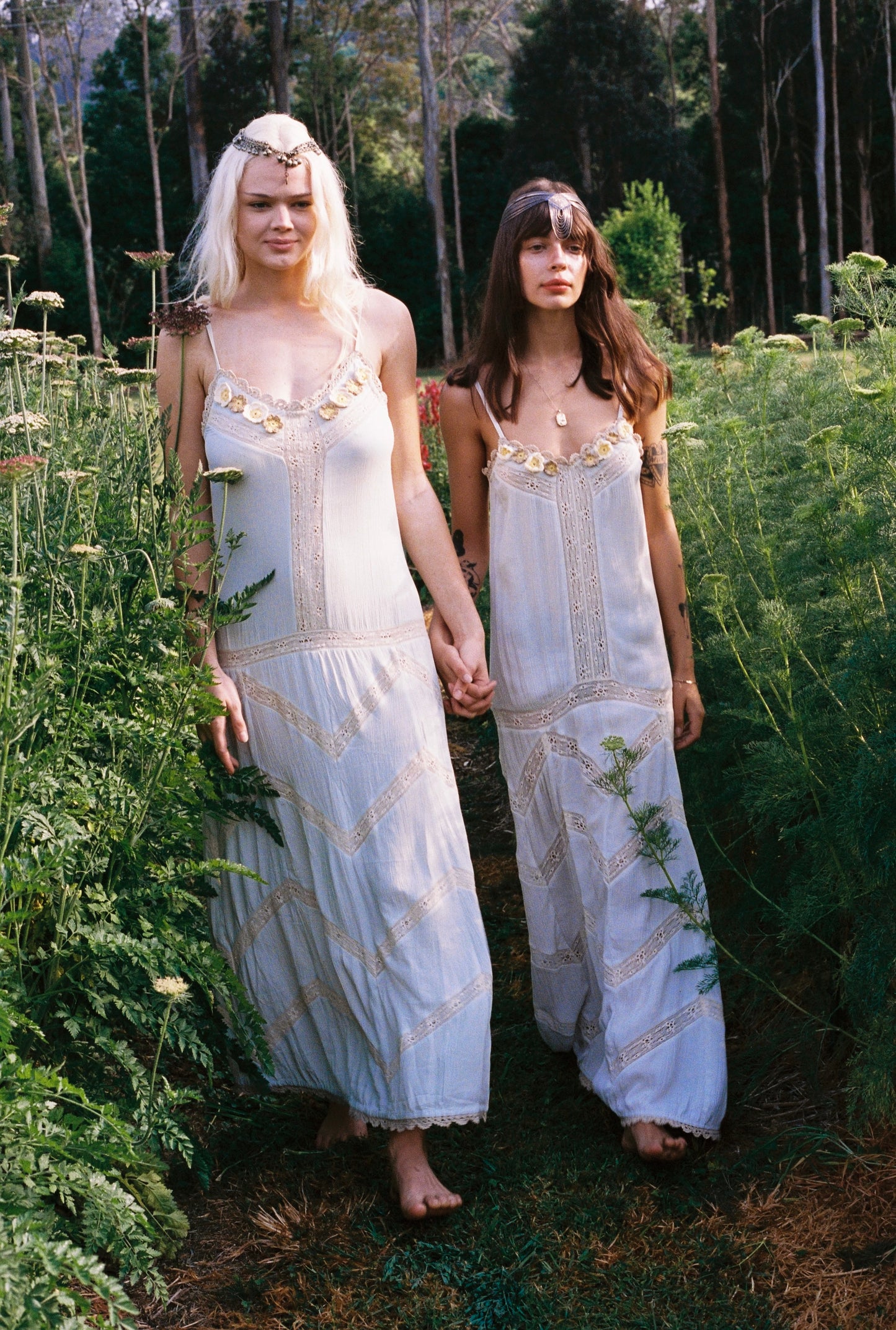 Fae Slip Dress ~ Baby blue