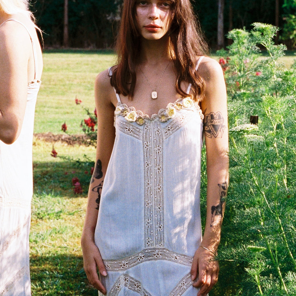 
                  
                    Fae Slip Dress ~ Baby blue
                  
                