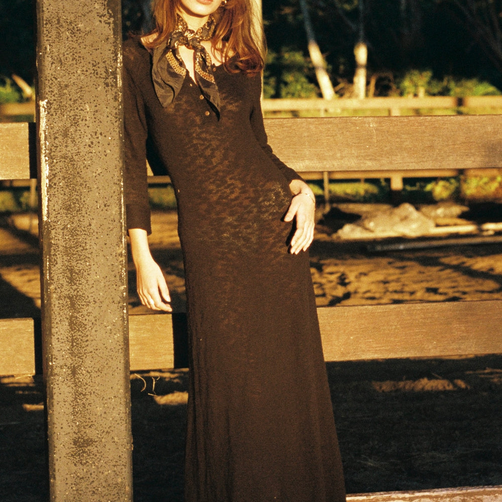 
                  
                    Lady Blue Knit Dress
                  
                