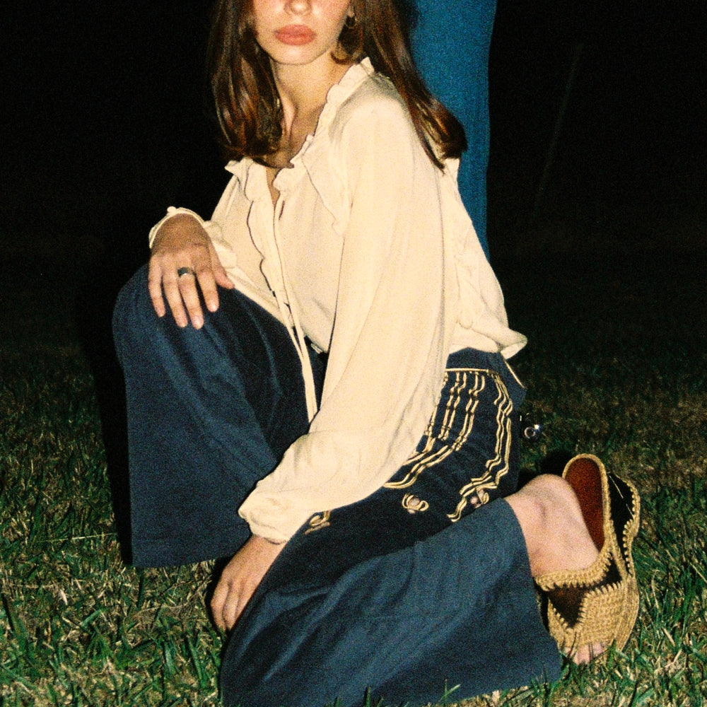 
                  
                    Valley Blouse Silk ~ Butter
                  
                