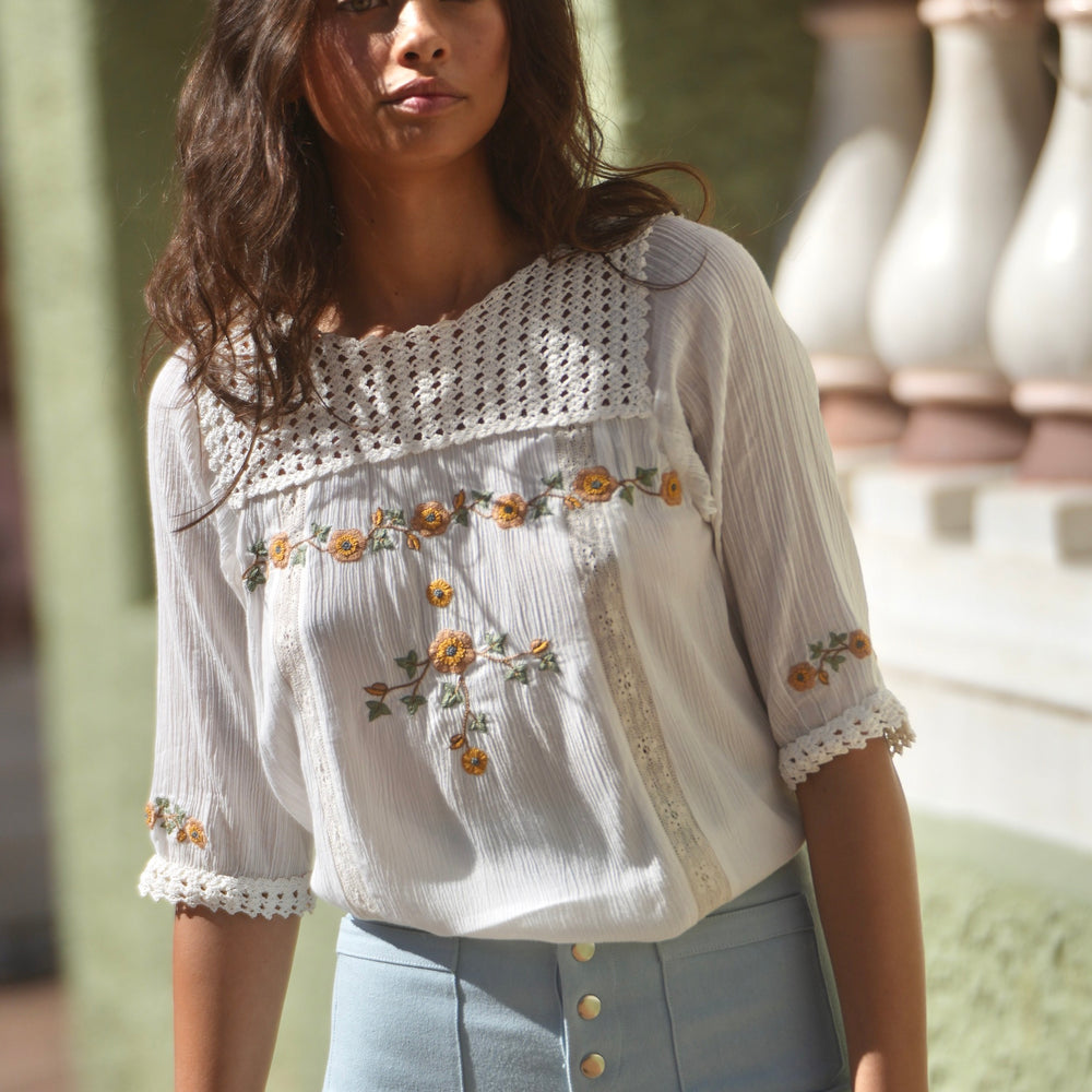 
                  
                    Hinterland Blouse ~ Black Eyed Susan
                  
                