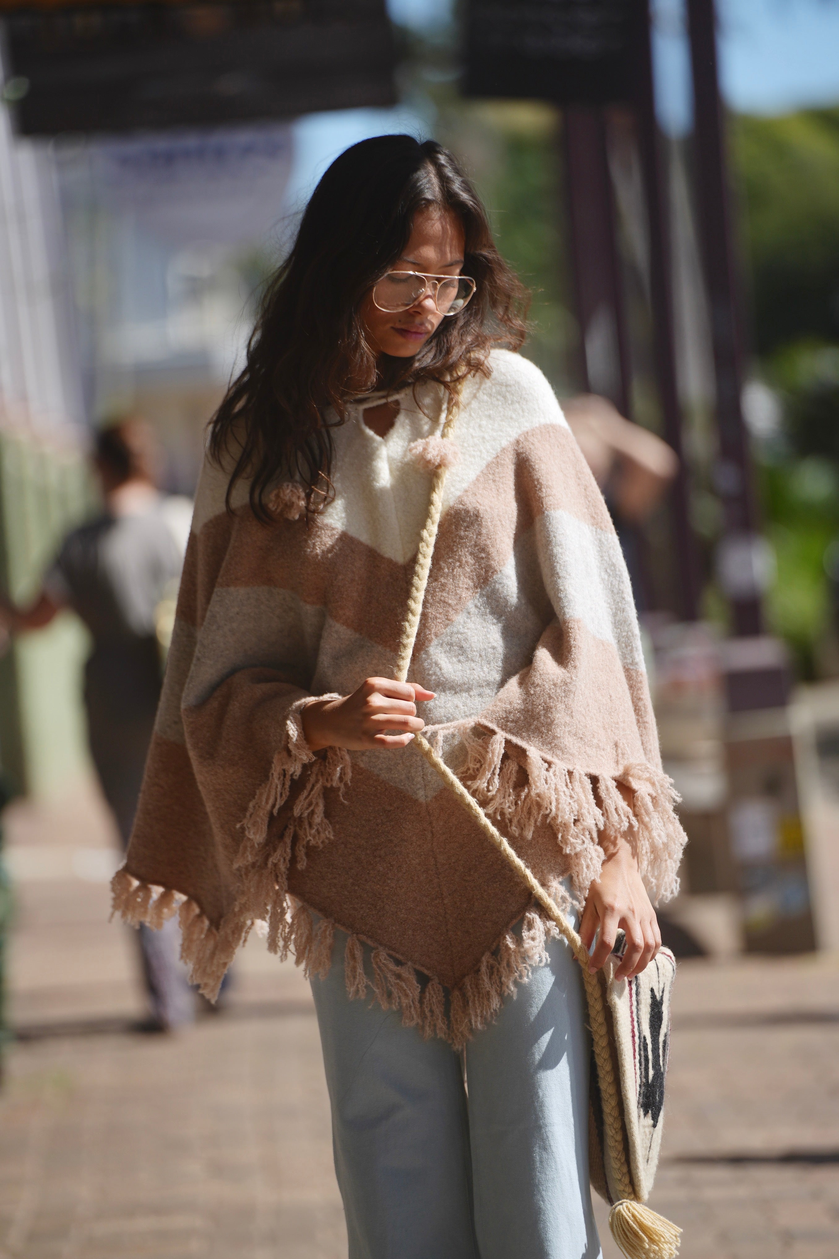 【新品】maison de Dolce. teddy poncho/brown 新品⭐︎maison de Dolce.テディポンチョ teddy poncho/brown | maison