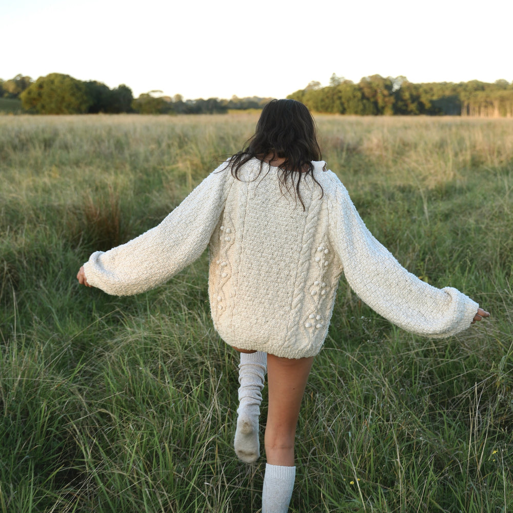 
                  
                    Pearl Sweater ~ Creme
                  
                