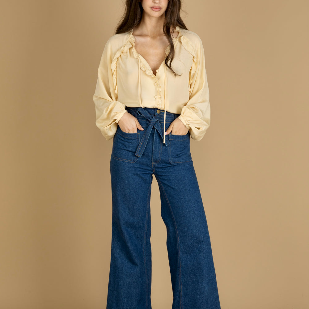 
                  
                    Valley Blouse Silk ~ Butter
                  
                