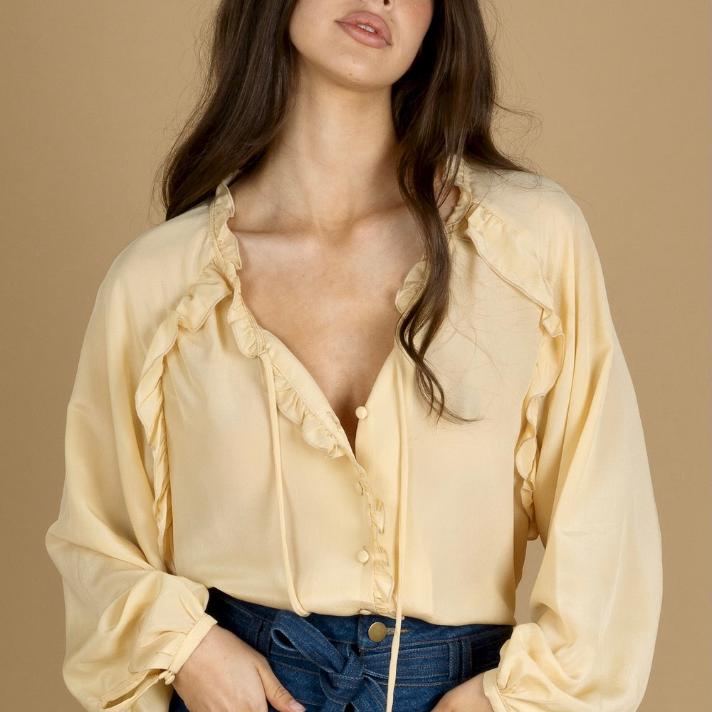 
                  
                    Valley Blouse Silk ~ Butter
                  
                