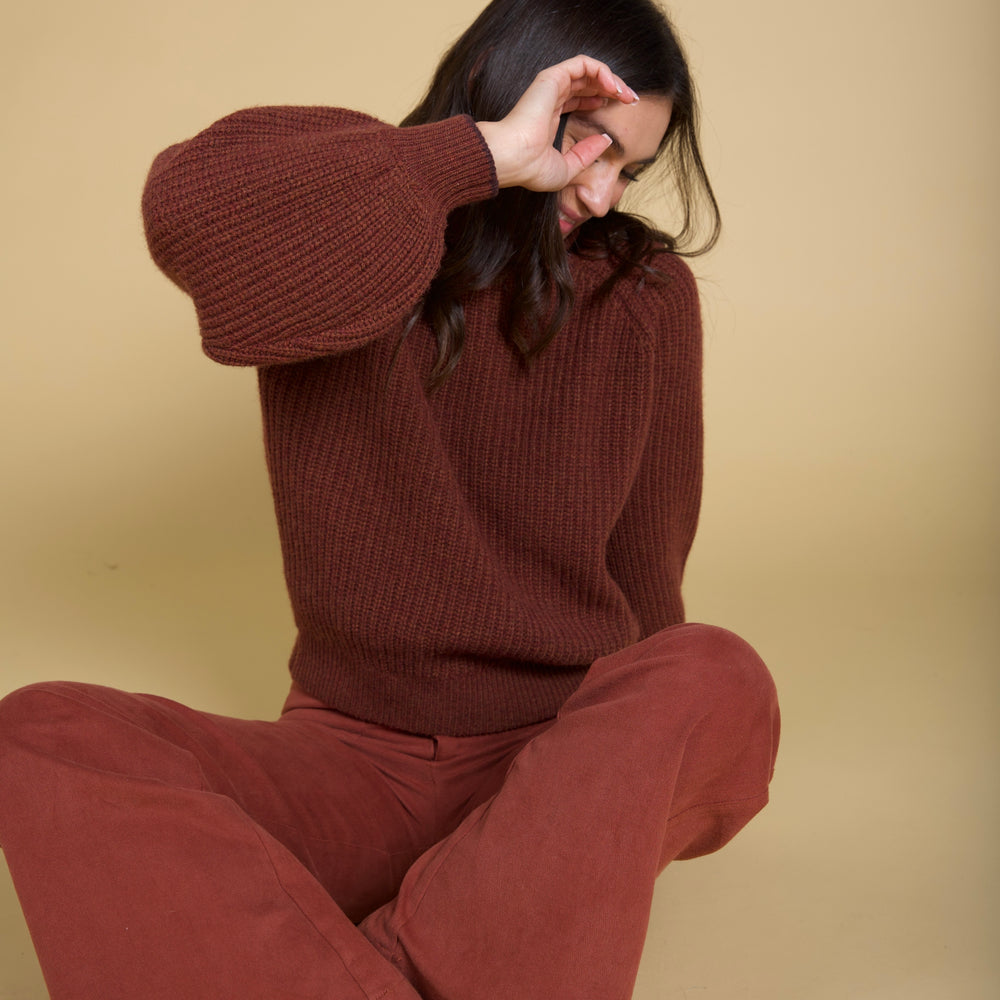 
                      
                        Rita Sweater ~ Russet
                      
                    