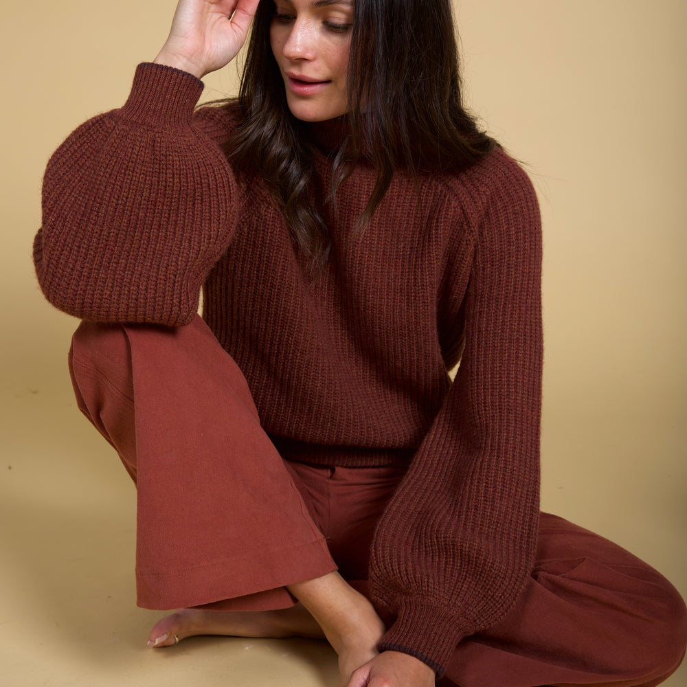 
                      
                        Rita Sweater ~ Russet
                      
                    