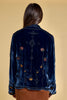 Midnight in the Garden Jacket ~ Navy blue / black