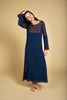 All the Golden Horses Kaftan ~ Midnight Blue