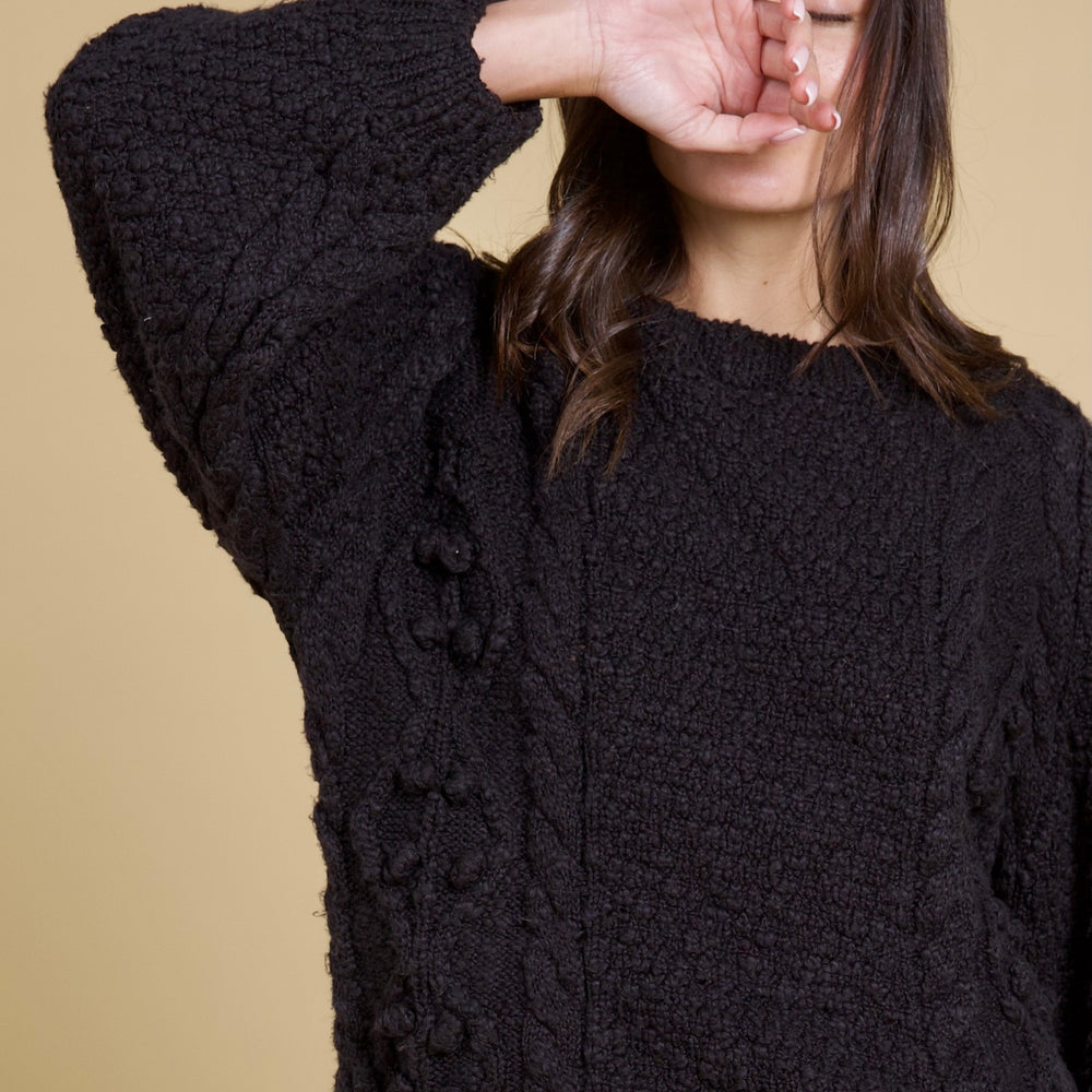 
                      
                        Pearl Sweater ~ Black
                      
                    