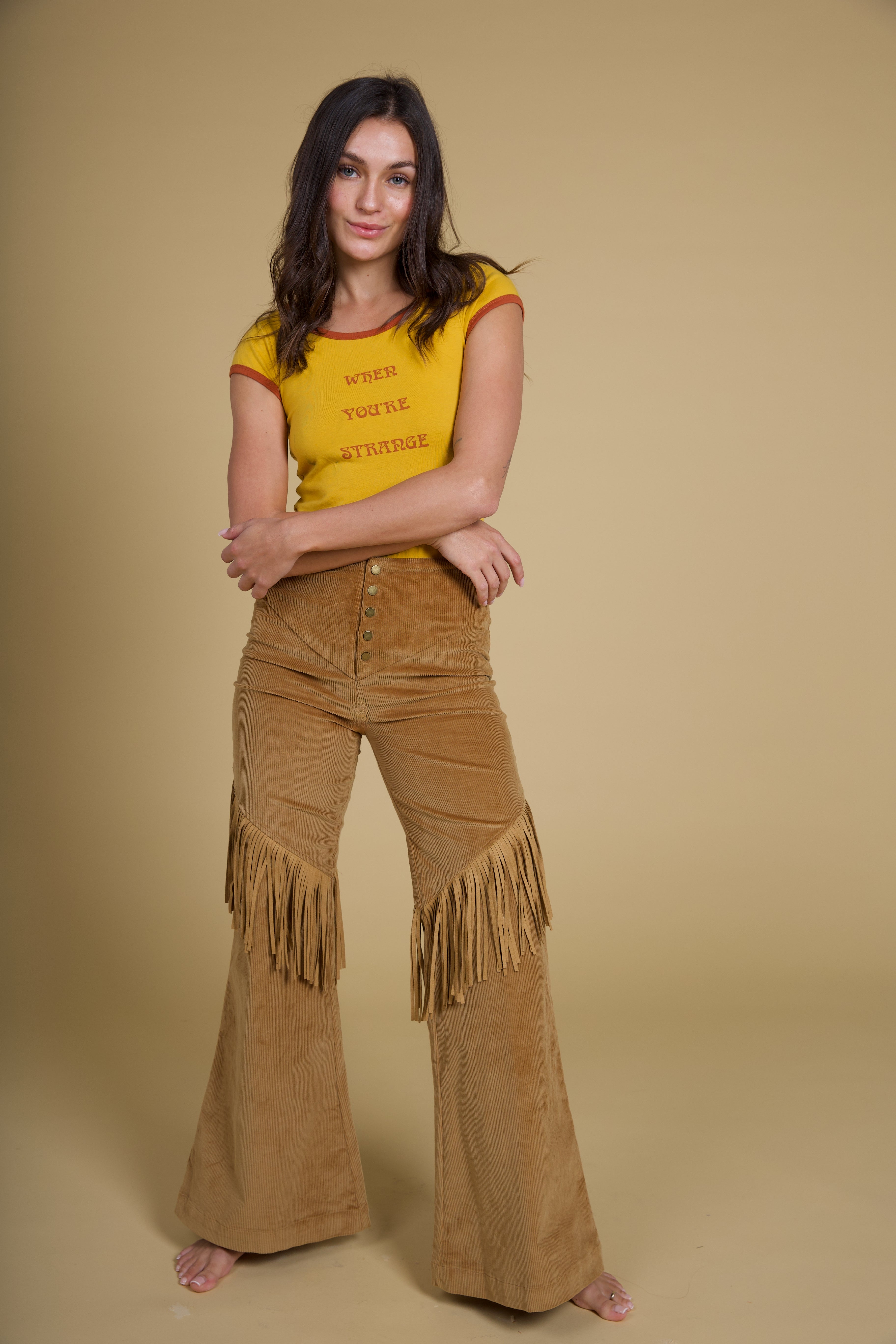 Fever Cords ~ Honey brown – Golden Brown The Label