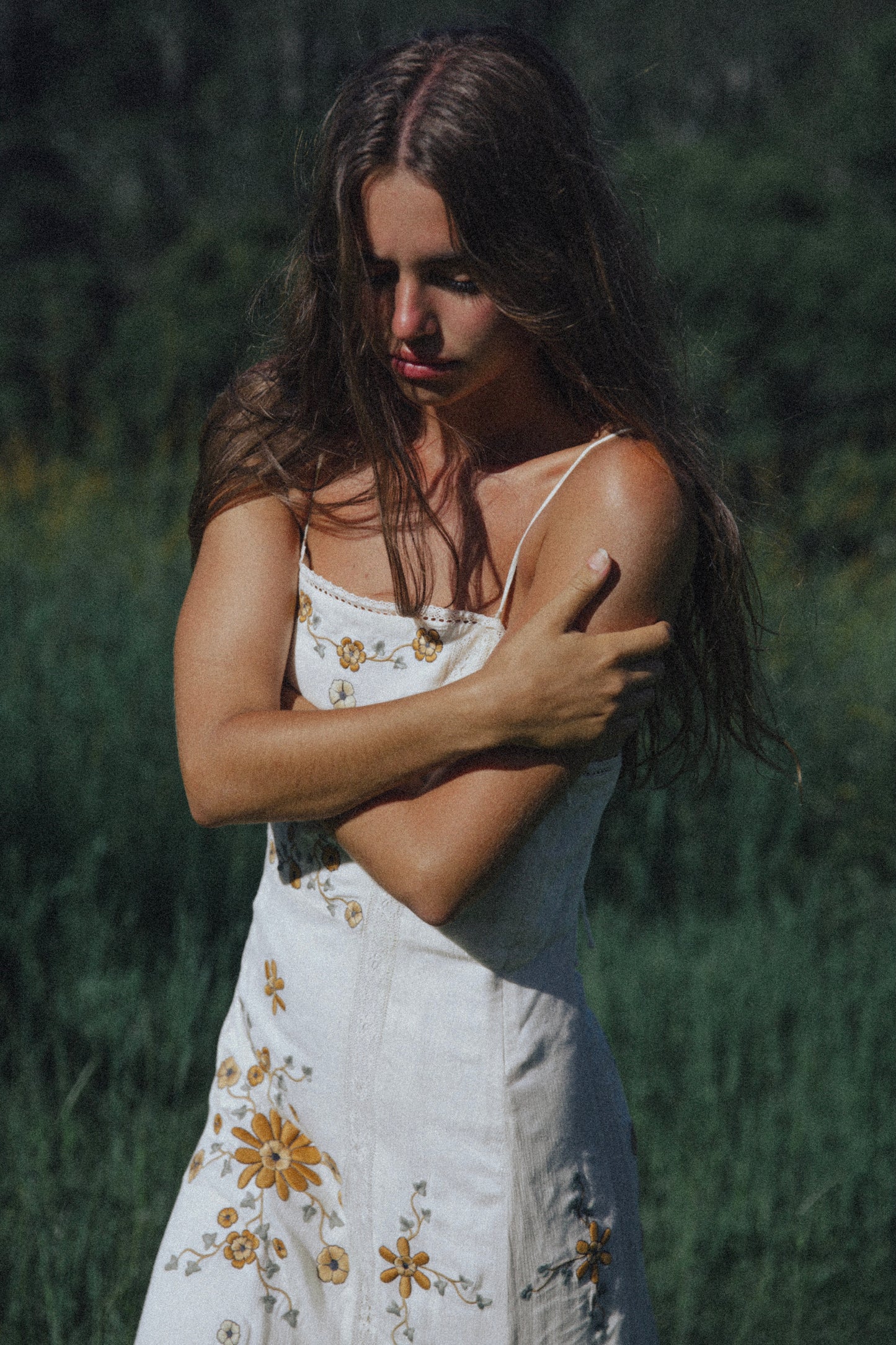 Heritage Dress ~ Black Eyed Susan Golden Brown The Label Heritage Dress ~ Black Eyed Susan Golden Brown The Label