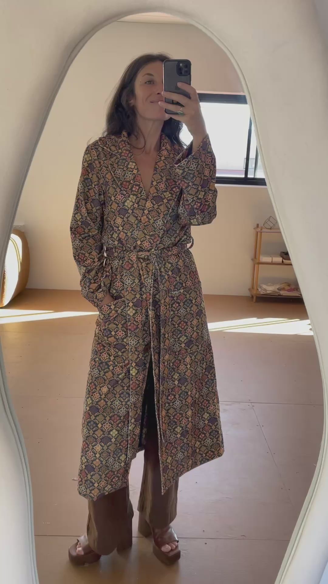 One Fine Day Velvet Coat