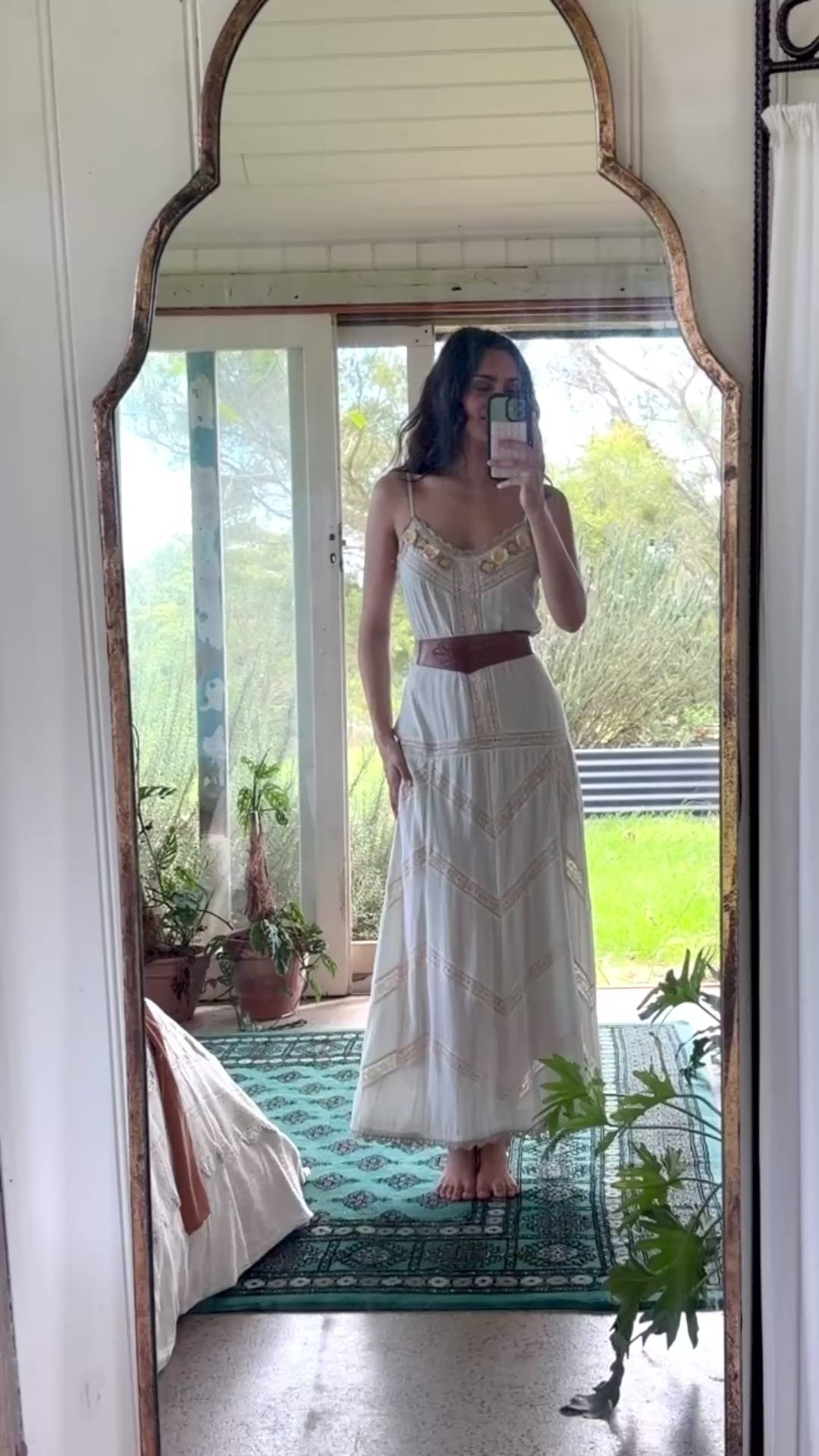 Fae Slip Dress ~ Baby blue