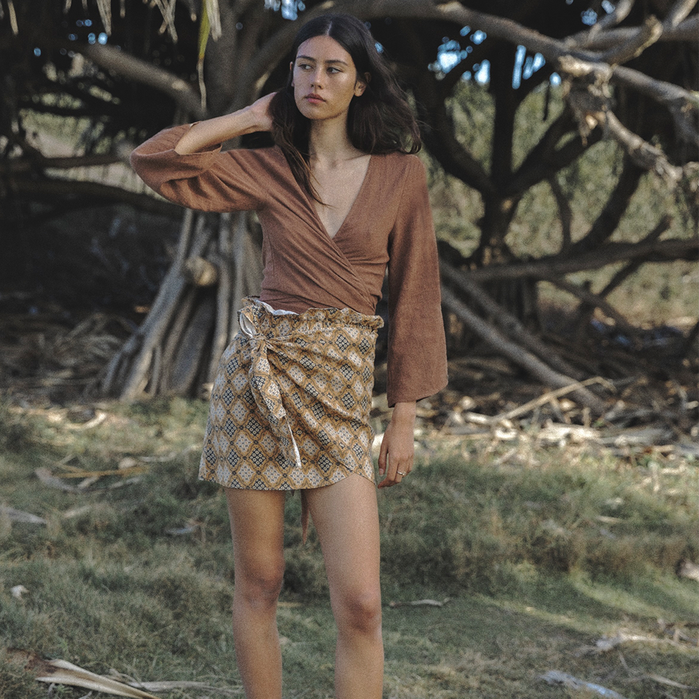 
                  
                    Vagabond Skirt ~ Batik
                  
                