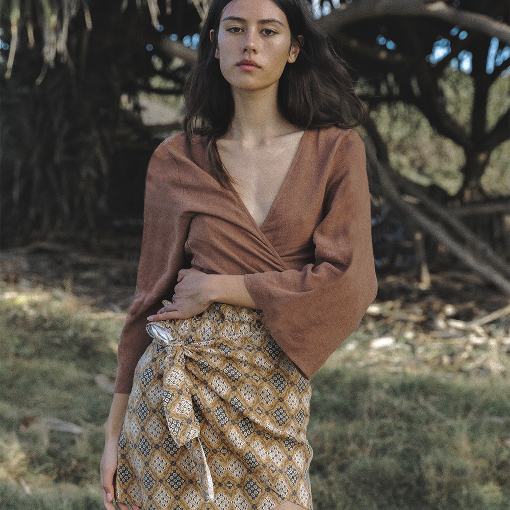 
                  
                    Vagabond Skirt ~ Batik
                  
                