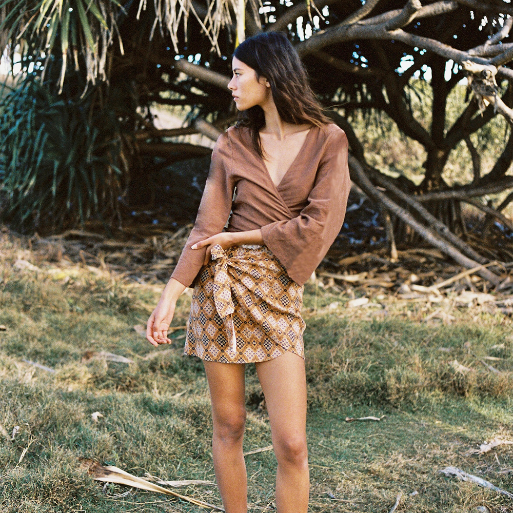 
                  
                    Vagabond Skirt ~ Batik
                  
                