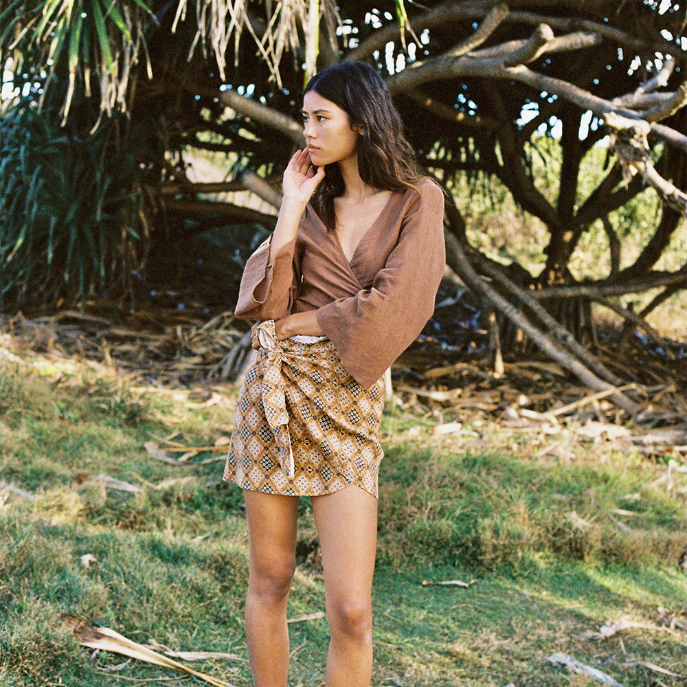 
                  
                    Vagabond Skirt ~ Batik
                  
                