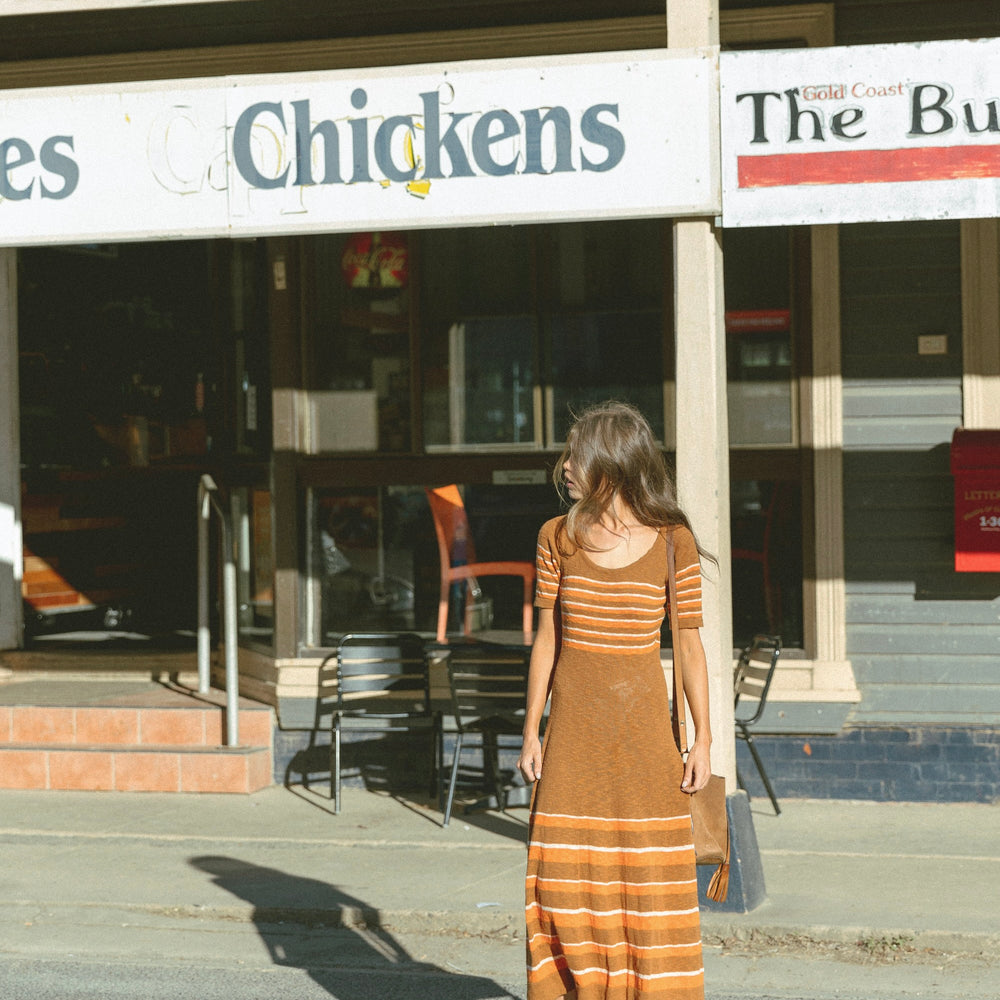 
                  
                    Joni Dress ~ Retro Stripe
                  
                