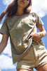 Come Together Flag Tee ~ Khaki